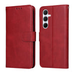 Custodia per telefono con flip in pelle di vitello con texture classica, For Galaxy A06 4G / 5G, For Galaxy A56 5G, For Galaxy A36 5G, For Galaxy A25 5G Japan Version / A25e
