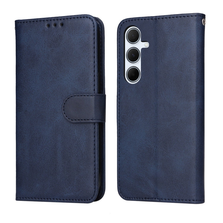 Custodia per telefono con flip in pelle di vitello con texture classica, For Galaxy A06 4G / 5G, For Galaxy A56 5G, For Galaxy A36 5G, For Galaxy A25 5G Japan Version / A25e