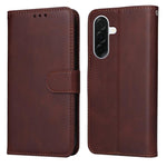Custodia per telefono con flip in pelle di vitello con texture classica, For Galaxy A57 5G, For Galaxy A37 5G, For Galaxy A27 5G, For Galaxy A17 / A26 / A16 5G