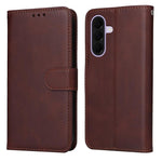 Custodia per telefono con flip in pelle di vitello con texture classica, For Galaxy A57 5G, For Galaxy A37 5G, For Galaxy A27 5G, For Galaxy A17 / A26 / A16 5G