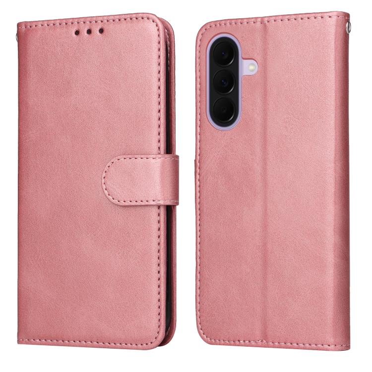 Custodia per telefono con flip in pelle di vitello con texture classica, For Galaxy A57 5G, For Galaxy A37 5G, For Galaxy A27 5G, For Galaxy A17 / A26 / A16 5G