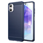 Custodia per telefono in TPU con fibra di carbonio e texture spazzolata, For Samsung Galaxy A26 5G, For Samsung Galaxy A36 5G, For Samsung Galaxy A06 4G