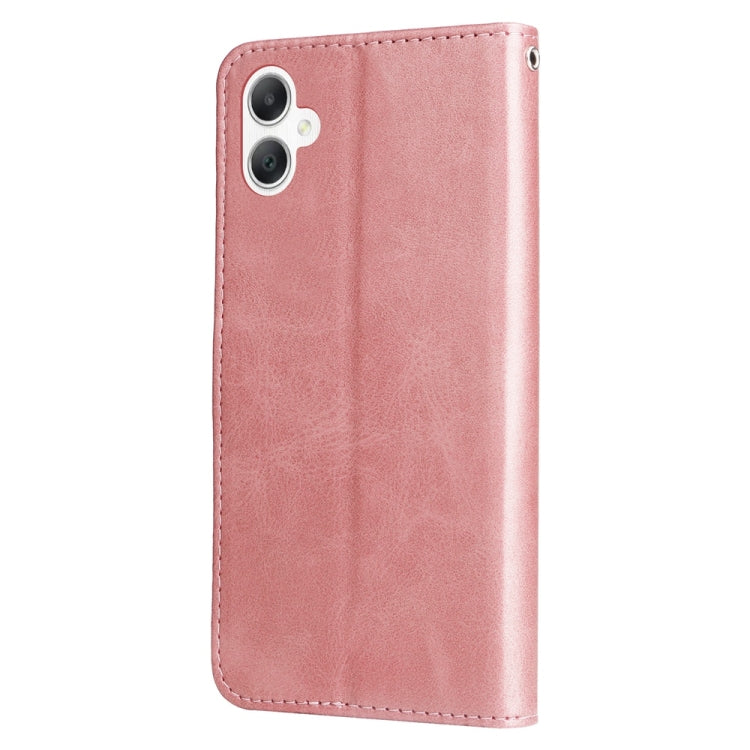 Custodia per telefono in pelle con cerniera e texture di vitello alla moda, For Galaxy A06 4G / 5G, For Galaxy A36 5G / A56 5G, For Galaxy A25 5G Japan Version / A25e