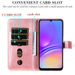 Custodia per telefono in pelle con cerniera e texture di vitello alla moda, For Galaxy A06 4G / 5G, For Galaxy A36 5G / A56 5G, For Galaxy A25 5G Japan Version / A25e