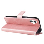 Custodia per telefono in pelle con cerniera e texture di vitello alla moda, For Galaxy A06 4G / 5G, For Galaxy A36 5G / A56 5G, For Galaxy A25 5G Japan Version / A25e