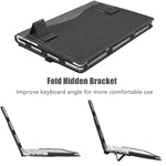 Custodia protettiva antiurto in pelle per laptop con supporto, For MicroSoft Surface Laptop 13.5 inch, For MicroSoft Surface Laptop 15 inch