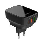 Caricabatterie LDNIO Q334 32W Tipo C doppia USB