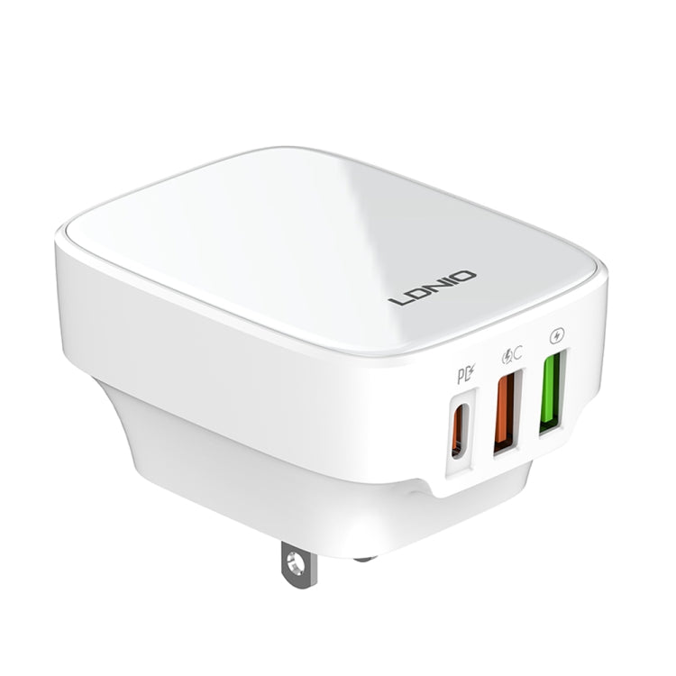 Caricabatterie LDNIO Q334 da 32W USB-C doppia porta