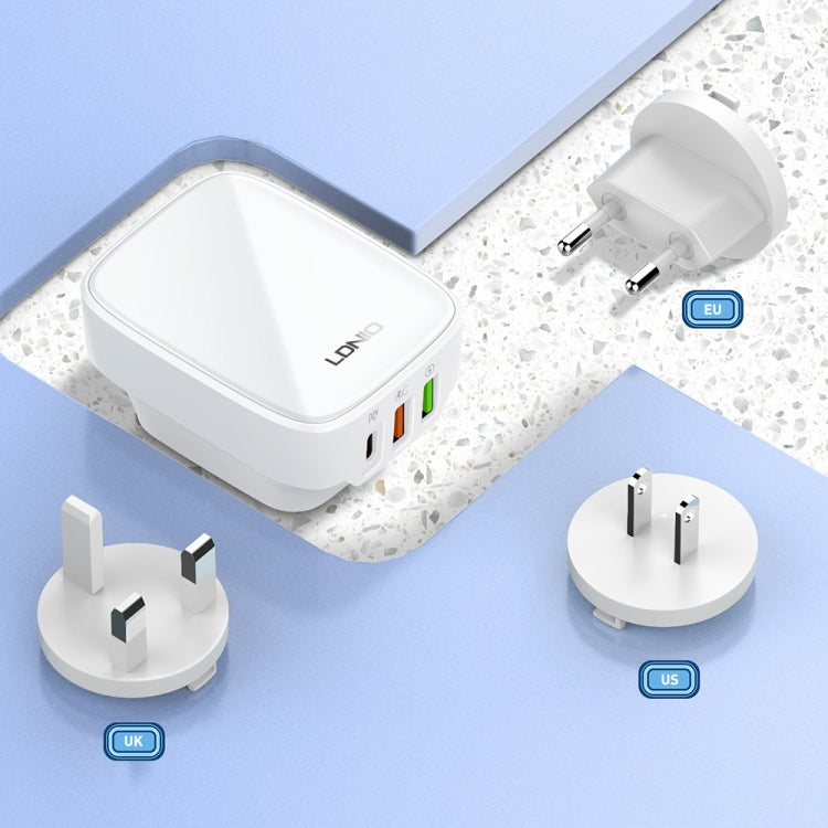 Caricabatterie LDNIO Q334 da 32W USB-C doppia porta