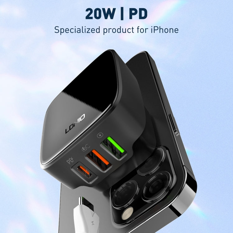 Caricabatterie LDNIO Q334 da 32W USB-C doppia porta
