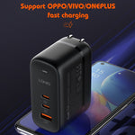 LDNIO Q366 Caricatore USB Type-C doppia porta 65W