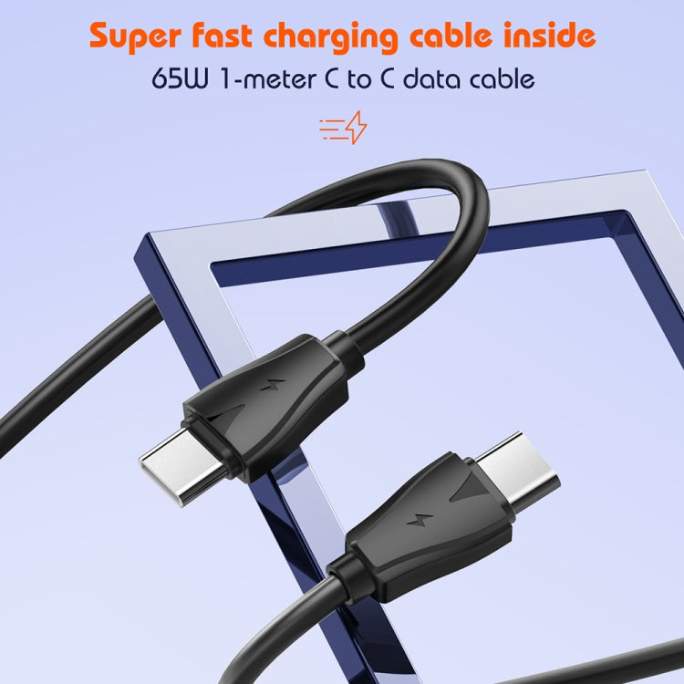 LDNIO Q366 Caricatore USB Type-C doppia porta 65W