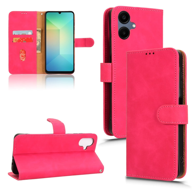 Custodia per telefono in pelle con chiusura magnetica Skin Feel, For Samsung Galaxy A27 5G, For Samsung Galaxy A36 5G, For Samsung Galaxy A16 5G, For Samsung Galaxy A06