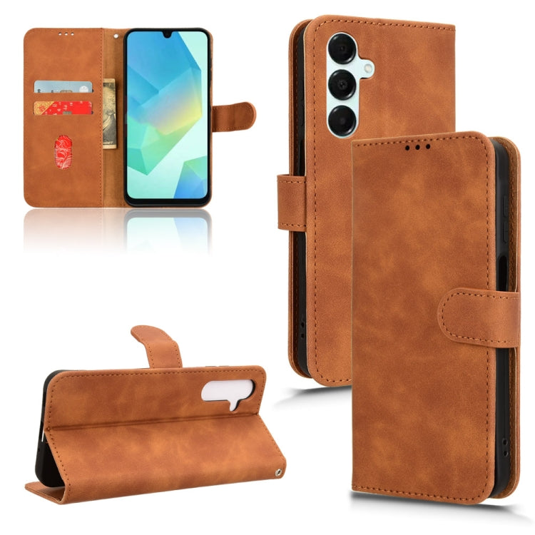Custodia per telefono in pelle con chiusura magnetica Skin Feel, For Samsung Galaxy A27 5G, For Samsung Galaxy A36 5G, For Samsung Galaxy A16 5G, For Samsung Galaxy A06