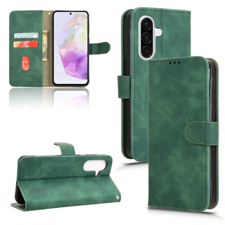 Custodia per telefono in pelle con chiusura magnetica Skin Feel, For Samsung Galaxy A27 5G, For Samsung Galaxy A36 5G, For Samsung Galaxy A16 5G, For Samsung Galaxy A06