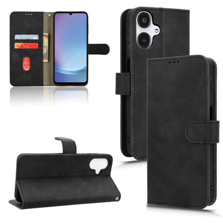 Custodia per telefono in pelle con chiusura magnetica Skin Feel, For Samsung Galaxy A25 5G SC-53F