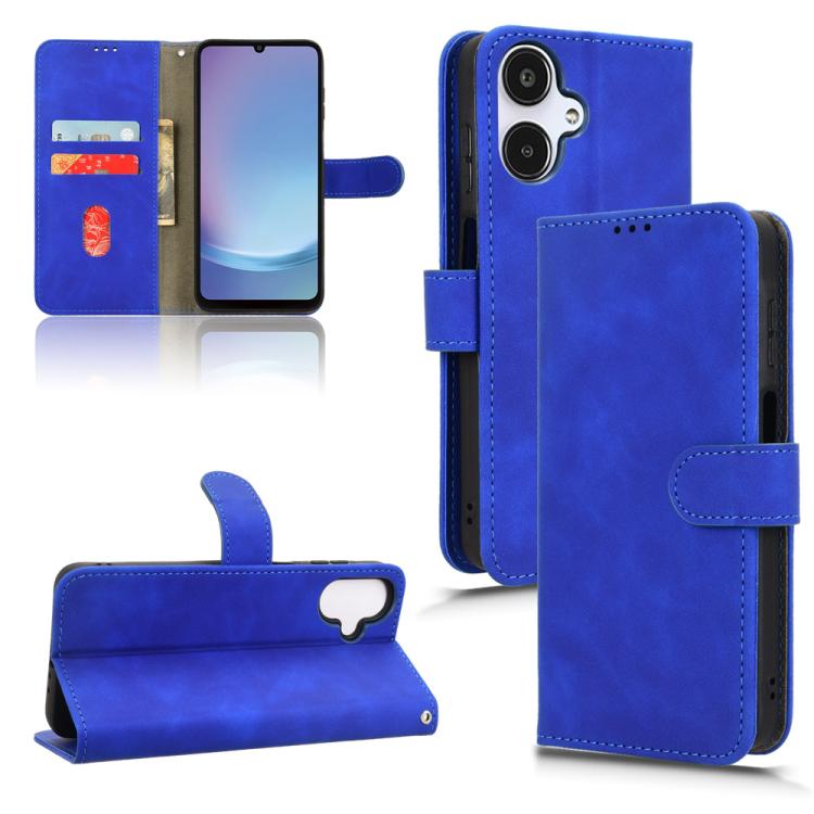 Custodia per telefono in pelle con chiusura magnetica Skin Feel, For Samsung Galaxy A25 5G SC-53F