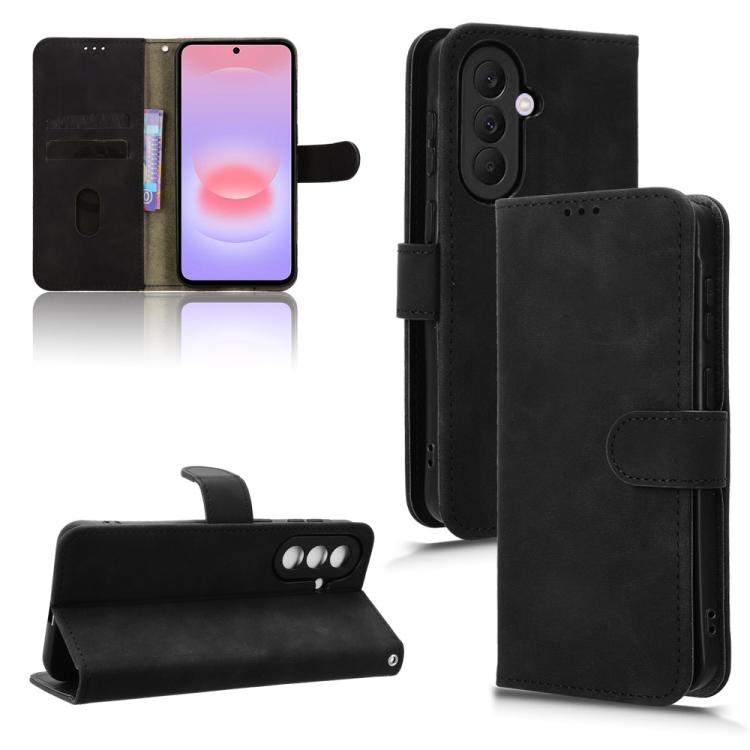 Custodia per telefono in pelle con chiusura magnetica Skin Feel, For Samsung Galaxy A27 5G, For Samsung Galaxy A36 5G, For Samsung Galaxy A16 5G, For Samsung Galaxy A06