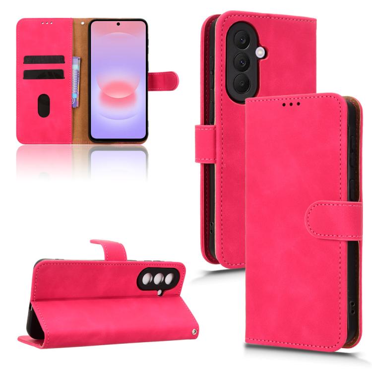 Custodia per telefono in pelle con chiusura magnetica Skin Feel, For Samsung Galaxy A27 5G, For Samsung Galaxy A36 5G, For Samsung Galaxy A16 5G, For Samsung Galaxy A06