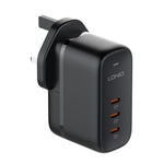 Caricabatterie USB-C GaN 65W LDNIO Q367 con cavo dati