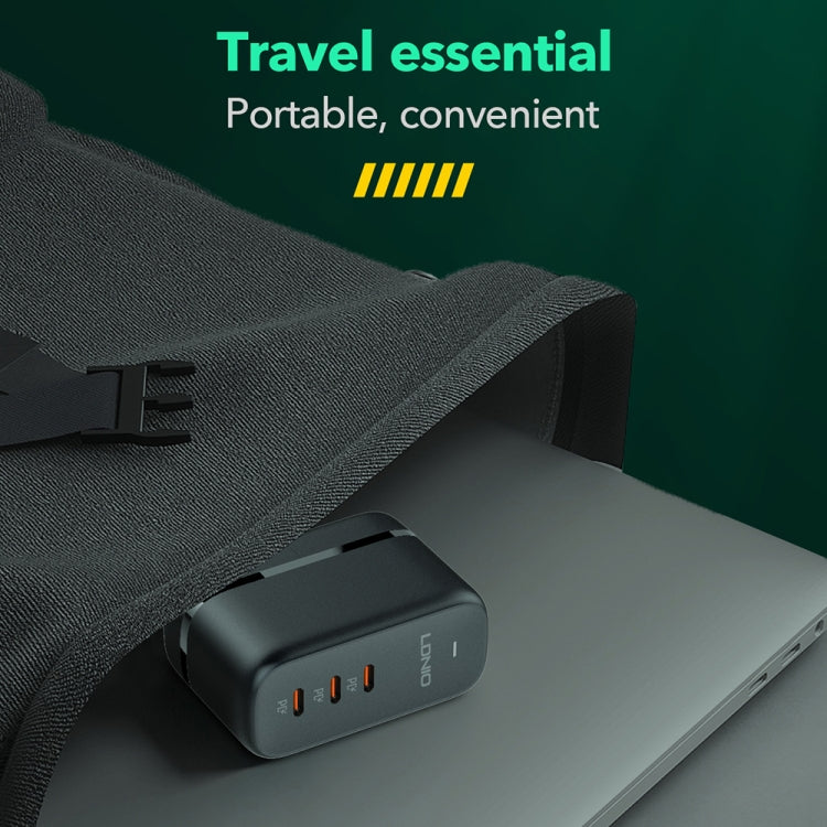 Caricabatterie USB-C GaN 65W LDNIO Q367 con cavo dati