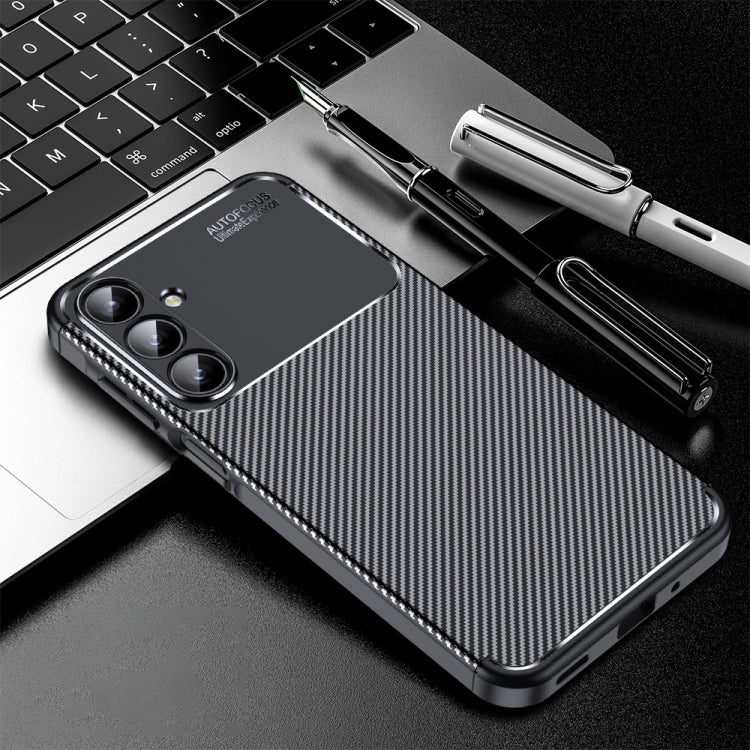 Custodia per telefono in TPU antiurto con trama in fibra di carbonio, For Samsung Galaxy A57 5G, For Samsung Galaxy A37 5G, For Samsung Galaxy A07 4G, For Samsung Galaxy A17 5G, For Samsung Galaxy A56 5G, For Samsung Galaxy A26 5G                      ...