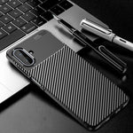 Custodia per telefono in TPU antiurto con trama in fibra di carbonio, For Samsung Galaxy A57 5G, For Samsung Galaxy A37 5G, For Samsung Galaxy A07 4G, For Samsung Galaxy A17 5G, For Samsung Galaxy A56 5G, For Samsung Galaxy A26 5G                      ...