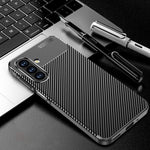Custodia per telefono in TPU antiurto con trama in fibra di carbonio, For Samsung Galaxy A57 5G, For Samsung Galaxy A37 5G, For Samsung Galaxy A07 4G, For Samsung Galaxy A17 5G, For Samsung Galaxy A56 5G, For Samsung Galaxy A26 5G                      ...