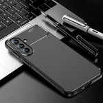 Custodia per telefono in TPU antiurto con trama in fibra di carbonio, For Samsung Galaxy A57 5G, For Samsung Galaxy A37 5G, For Samsung Galaxy A07 4G, For Samsung Galaxy A17 5G, For Samsung Galaxy A56 5G, For Samsung Galaxy A26 5G                      ...