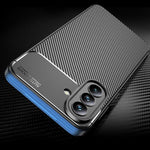 Custodia per telefono in TPU antiurto con trama in fibra di carbonio, For Samsung Galaxy A57 5G, For Samsung Galaxy A37 5G, For Samsung Galaxy A07 4G, For Samsung Galaxy A17 5G, For Samsung Galaxy A56 5G, For Samsung Galaxy A26 5G                      ...