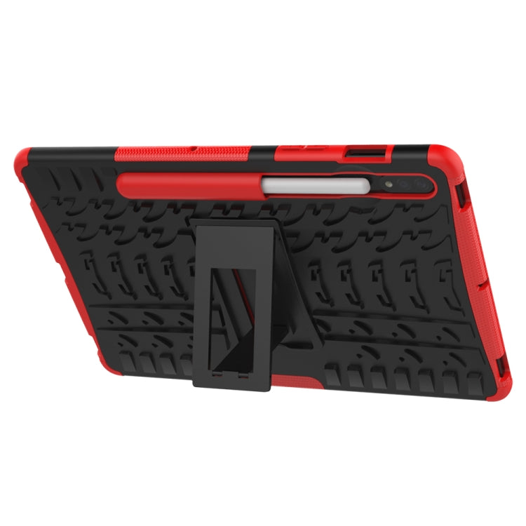 Custodia protettiva antiurto in TPU + PC per pneumatici con supporto, For Samsung Galaxy Tab S8 / Galaxy Tab S7 T870 / T875, For Xiaomi Redmi 9A, For OPPO A52 / A72 / A92