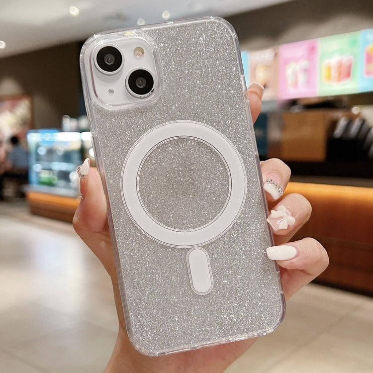 Custodia per telefono MagSafe in acrilico trasparente glitterato, For iPhone 14 Pro Max, For iPhone 13 Pro Max, For iPhone 13 Pro, For iPhone 13