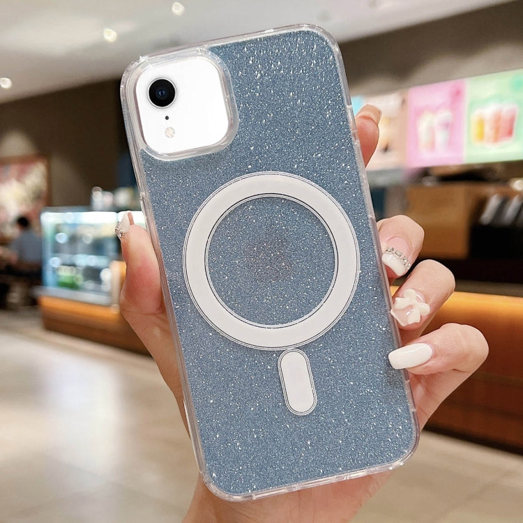 Custodia per telefono MagSafe in acrilico trasparente glitterato, For iPhone 11 Pro, For iPhone XS / X, For iPhone XR, For iPhone XS Max