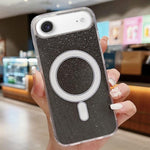 Custodia per telefono MagSafe in acrilico trasparente glitterato, For iPhone Air, For iPhone 16 Pro Max, For iPhone 16 Pro, For iPhone 16 Plus