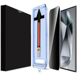 Pellicola in vetro temperato per la privacy LK Easy Install, For Samsung Galaxy S25 5G, For Samsung Galaxy S25+ 5G, For Samsung Galaxy S25 Ultra 5G, For Samsung Galaxy S24 FE 5G, For Samsung Galaxy S24 Ultra 5G, For Samsung Galaxy S24+ 5G              ...