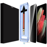 Pellicola in vetro temperato per la privacy LK Easy Install, For Samsung Galaxy S25 5G, For Samsung Galaxy S25+ 5G, For Samsung Galaxy S25 Ultra 5G, For Samsung Galaxy S24 FE 5G, For Samsung Galaxy S24 Ultra 5G, For Samsung Galaxy S24+ 5G              ...