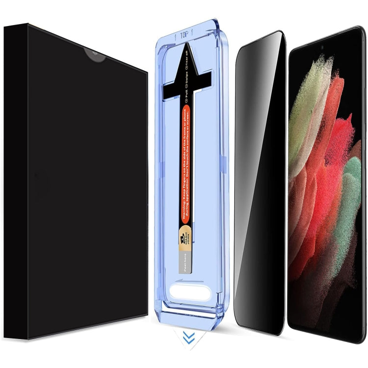 Pellicola in vetro temperato per la privacy LK Easy Install, For Samsung Galaxy S25 5G, For Samsung Galaxy S25+ 5G, For Samsung Galaxy S25 Ultra 5G, For Samsung Galaxy S24 FE 5G, For Samsung Galaxy S24 Ultra 5G, For Samsung Galaxy S24+ 5G              ...