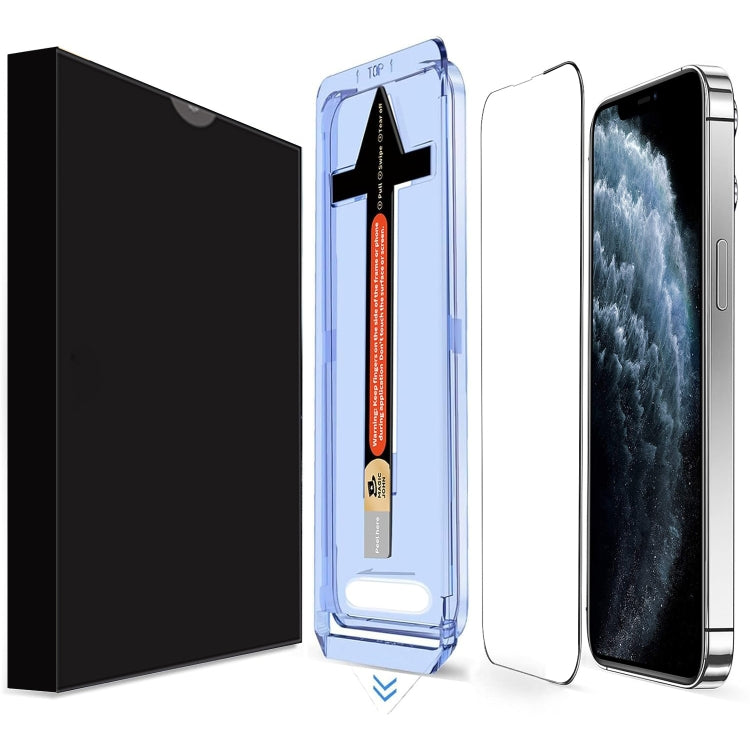 Pellicola in vetro temperato HD LK Easy Install, For iPhone 11 Pro
