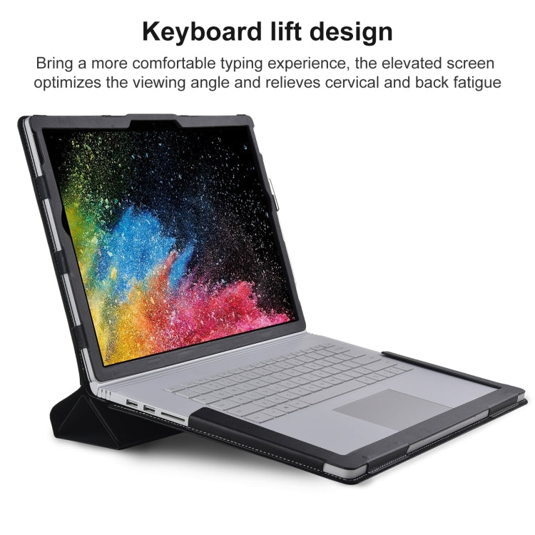 Custodia per laptop in pelle tutto compreso Deformation, For Microsoft Surface Book 3 / 2 / 1 15 inch, For Microsoft Surface Book 13.5 inch i7, For Microsoft Surface Book 13.5 inch i5