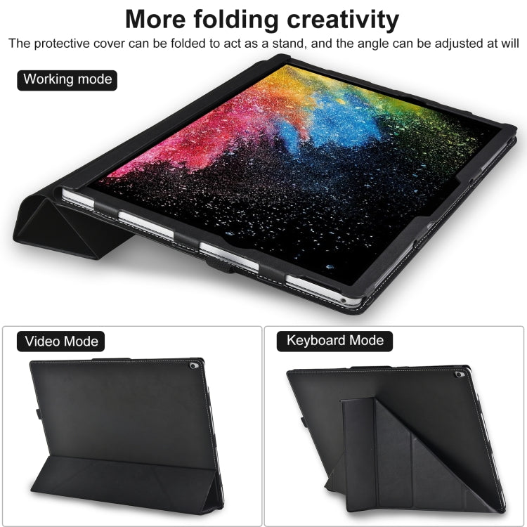 Custodia per laptop in pelle tutto compreso Deformation, For Microsoft Surface Book 3 / 2 / 1 15 inch, For Microsoft Surface Book 13.5 inch i7, For Microsoft Surface Book 13.5 inch i5