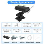 Telecamera intelligente wireless notturna a infrarossi con rilevamento del movimento W2 HD, W2