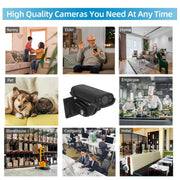 Telecamera intelligente wireless notturna a infrarossi con rilevamento del movimento W2 HD, W2
