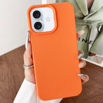 Custodia TPU con texture pelle per iPhone 16 Pro