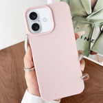 Custodia TPU con texture pelle per iPhone 16 Pro