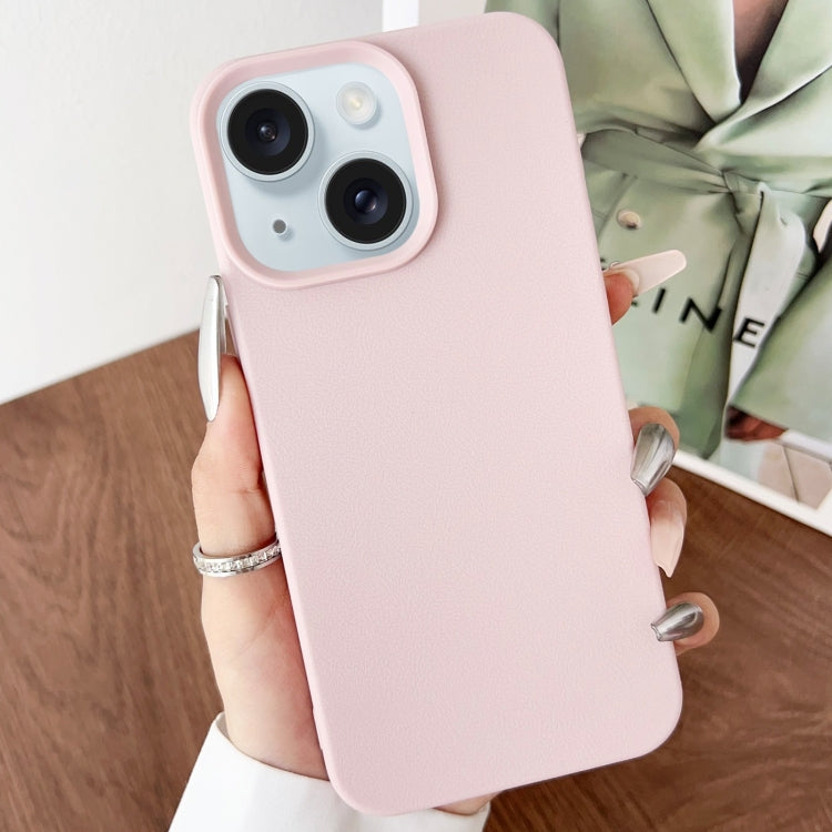 Custodia TPU con texture pelle per iPhone 15 Pro