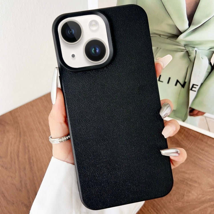 Custodia TPU con texture pelle per iPhone 13 Pro