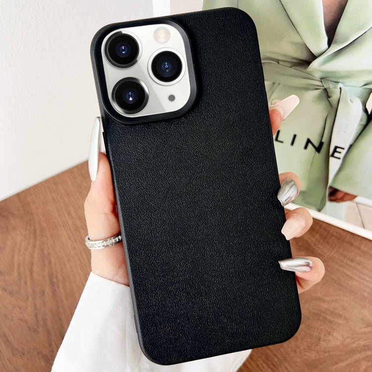 Custodia TPU con texture pelle per iPhone 12 Pro