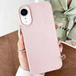 Custodia TPU con texture pelle per iPhone XS Max