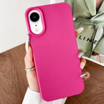 Custodia TPU con texture pelle per iPhone XS Max