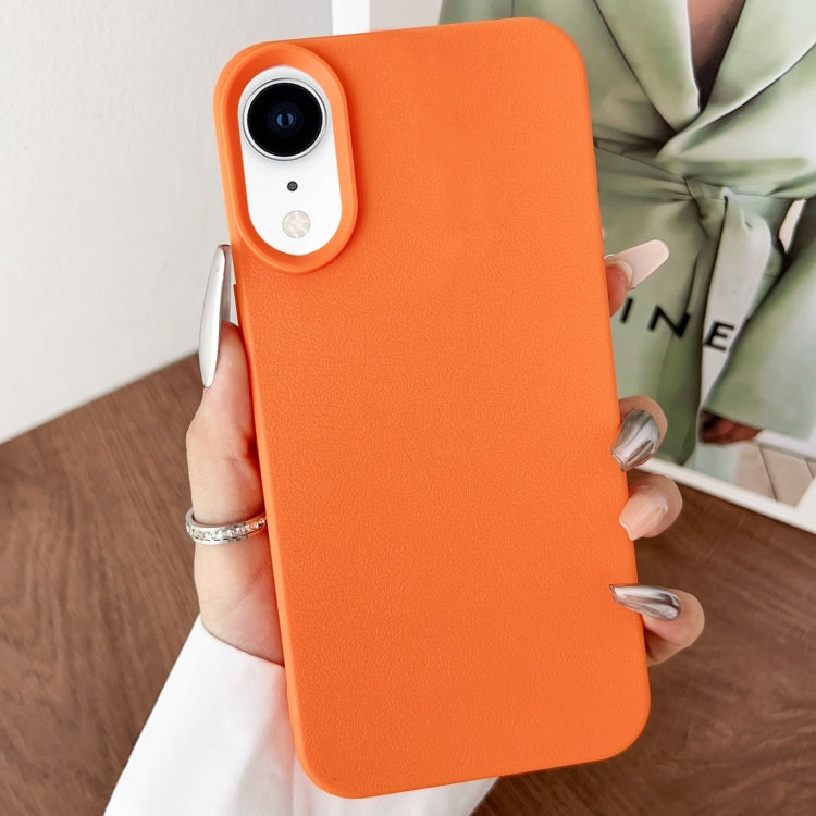 Custodia TPU con texture pelle per iPhone XS Max